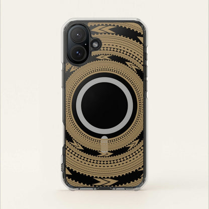 PasifikaOne MagSafe iPhone ClearCase - Pea Reversed - AU/NZ/USA - The Koko Samoa