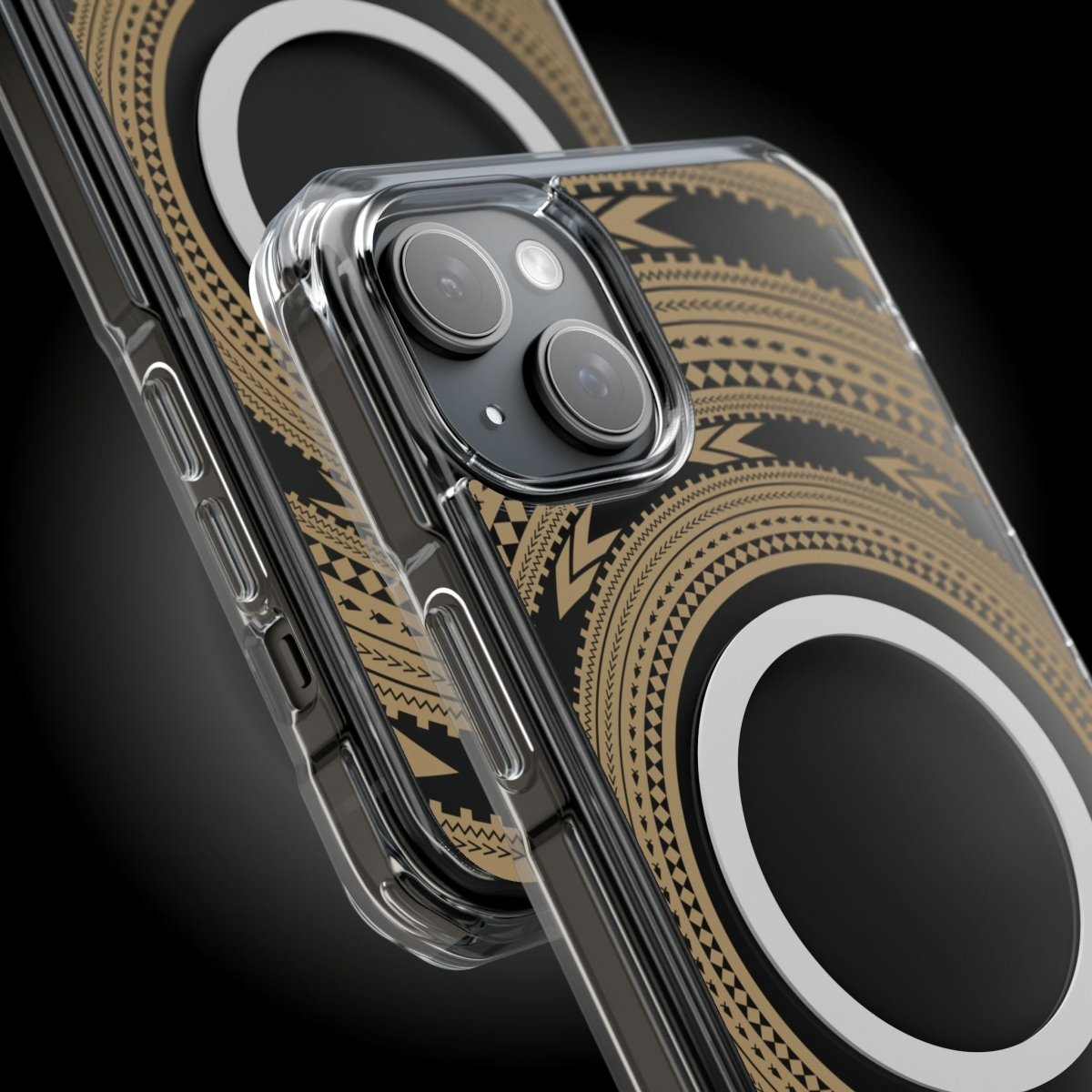 PasifikaOne MagSafe iPhone ClearCase - Pea Reversed - AU/NZ/USA - The Koko Samoa