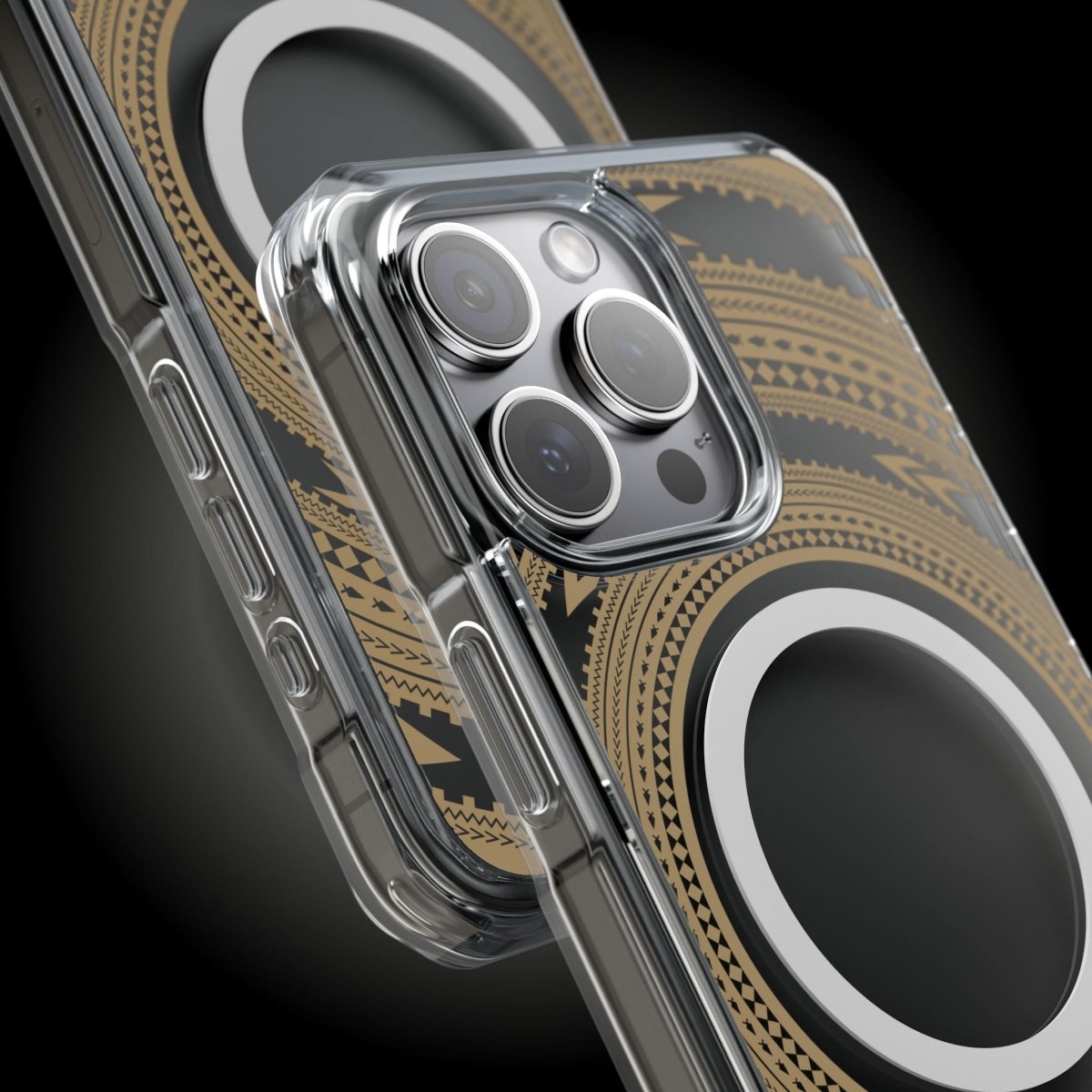 PasifikaOne MagSafe iPhone ClearCase - Pea Reversed - AU/NZ/USA - The Koko Samoa