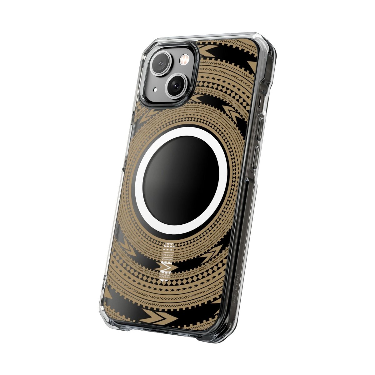 PasifikaOne MagSafe iPhone ClearCase - Pea Reversed - AU/NZ/USA - The Koko Samoa