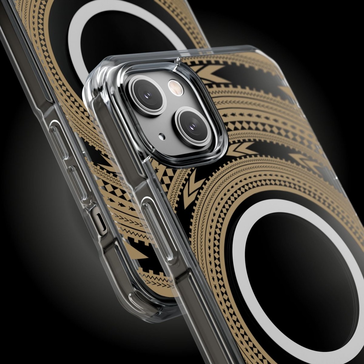 PasifikaOne MagSafe iPhone ClearCase - Pea Reversed - AU/NZ/USA - The Koko Samoa