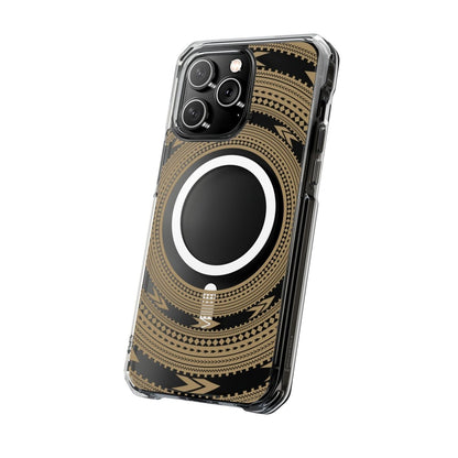 PasifikaOne MagSafe iPhone ClearCase - Pea Reversed - AU/NZ/USA - The Koko Samoa