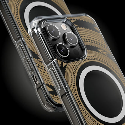 PasifikaOne MagSafe iPhone ClearCase - Pea Reversed - AU/NZ/USA - The Koko Samoa