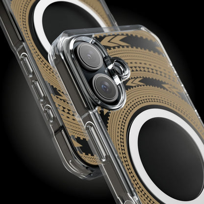 PasifikaOne MagSafe iPhone ClearCase - Pea Reversed - AU/NZ/USA - The Koko Samoa