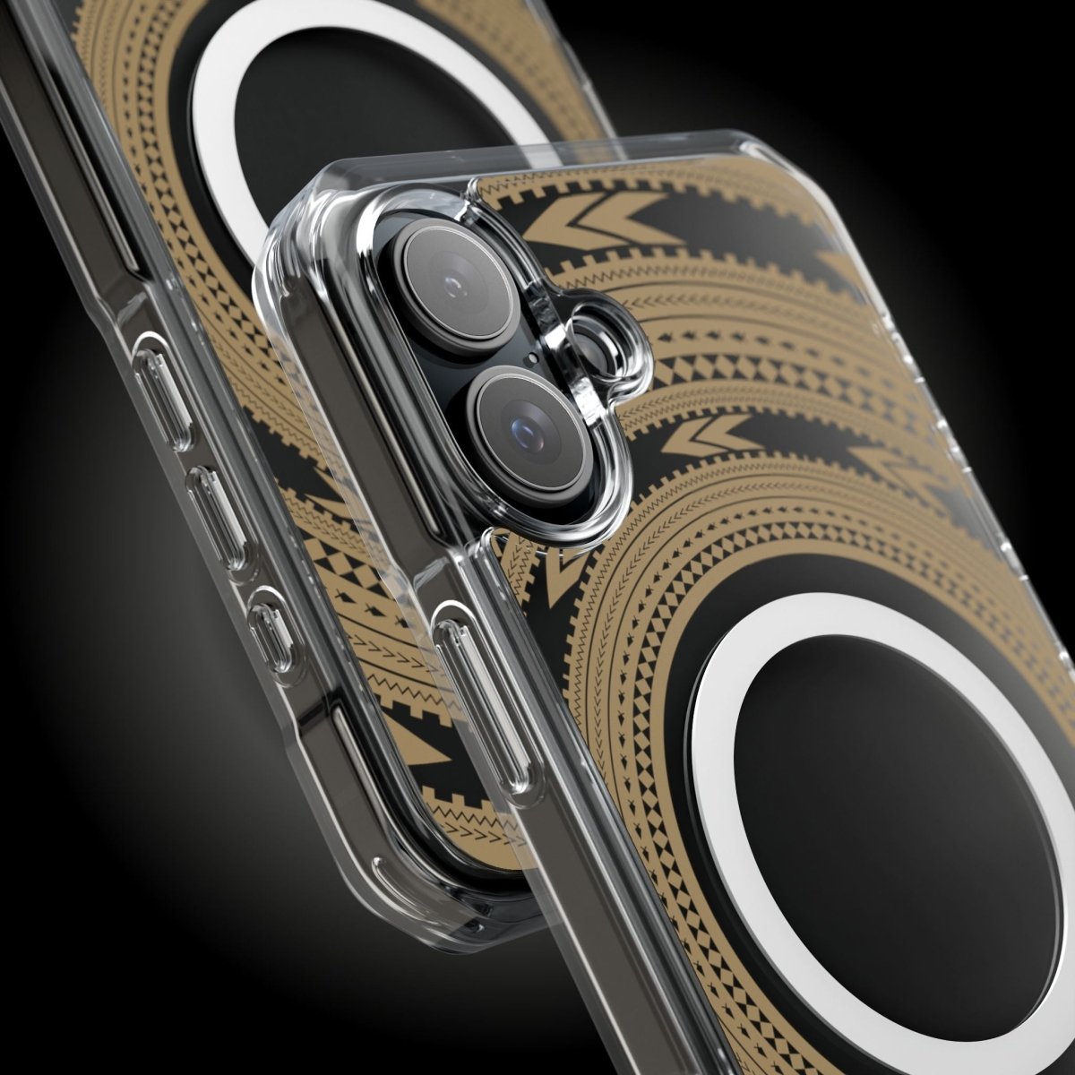 PasifikaOne MagSafe iPhone ClearCase - Pea Reversed - AU/NZ/USA - The Koko Samoa