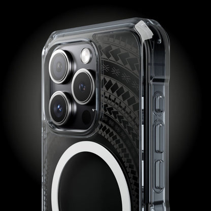 PasifikaOne MagSafe iPhone ClearCase - Samoan Black - AU/NZ/USA - The Koko Samoa