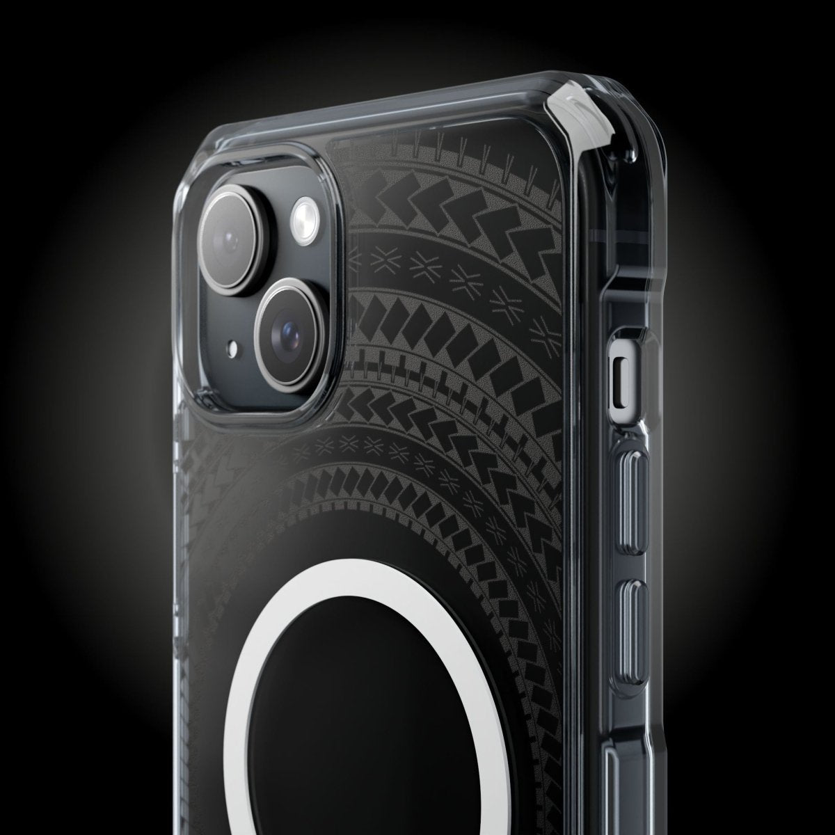 PasifikaOne MagSafe iPhone ClearCase - Samoan Black - AU/NZ/USA - The Koko Samoa