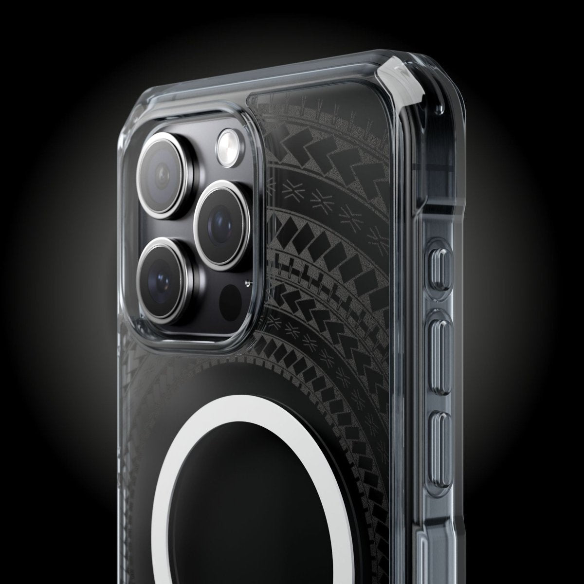 PasifikaOne MagSafe iPhone ClearCase - Samoan Black - AU/NZ/USA - The Koko Samoa