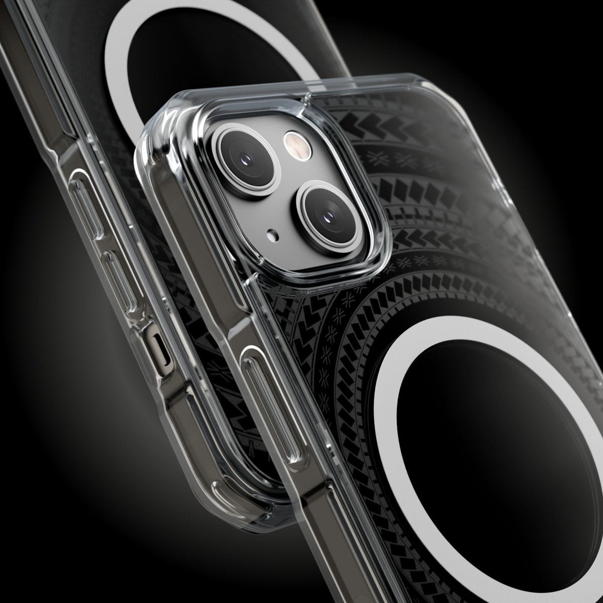 PasifikaOne MagSafe iPhone ClearCase - Samoan Black - AU/NZ/USA - The Koko Samoa