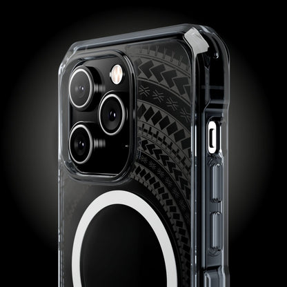 PasifikaOne MagSafe iPhone ClearCase - Samoan Black - AU/NZ/USA - The Koko Samoa
