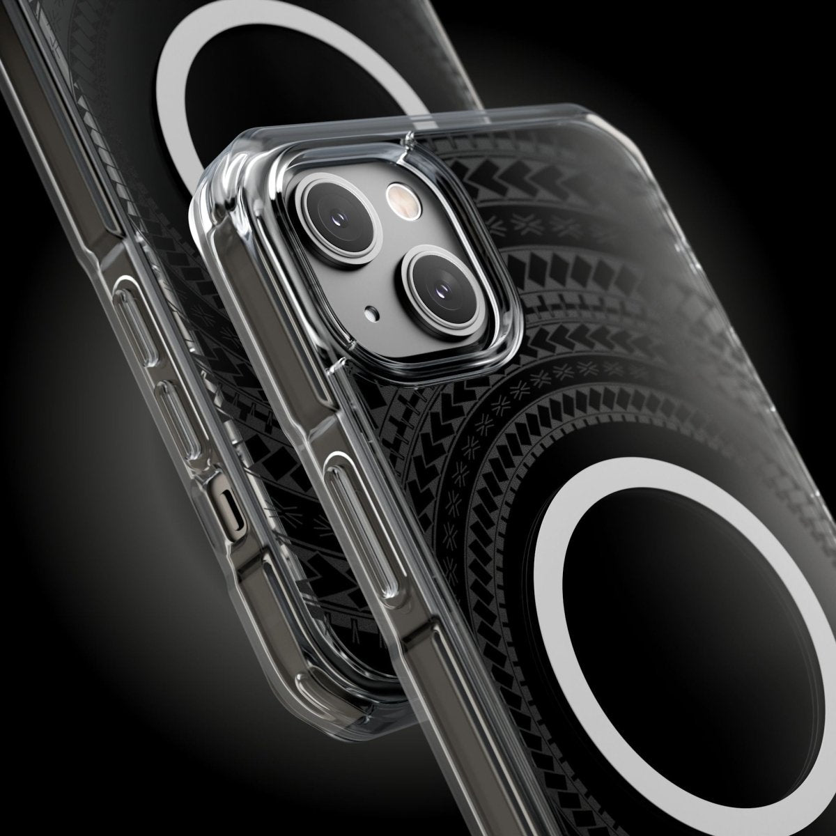 PasifikaOne MagSafe iPhone ClearCase - Samoan Black - AU/NZ/USA - The Koko Samoa