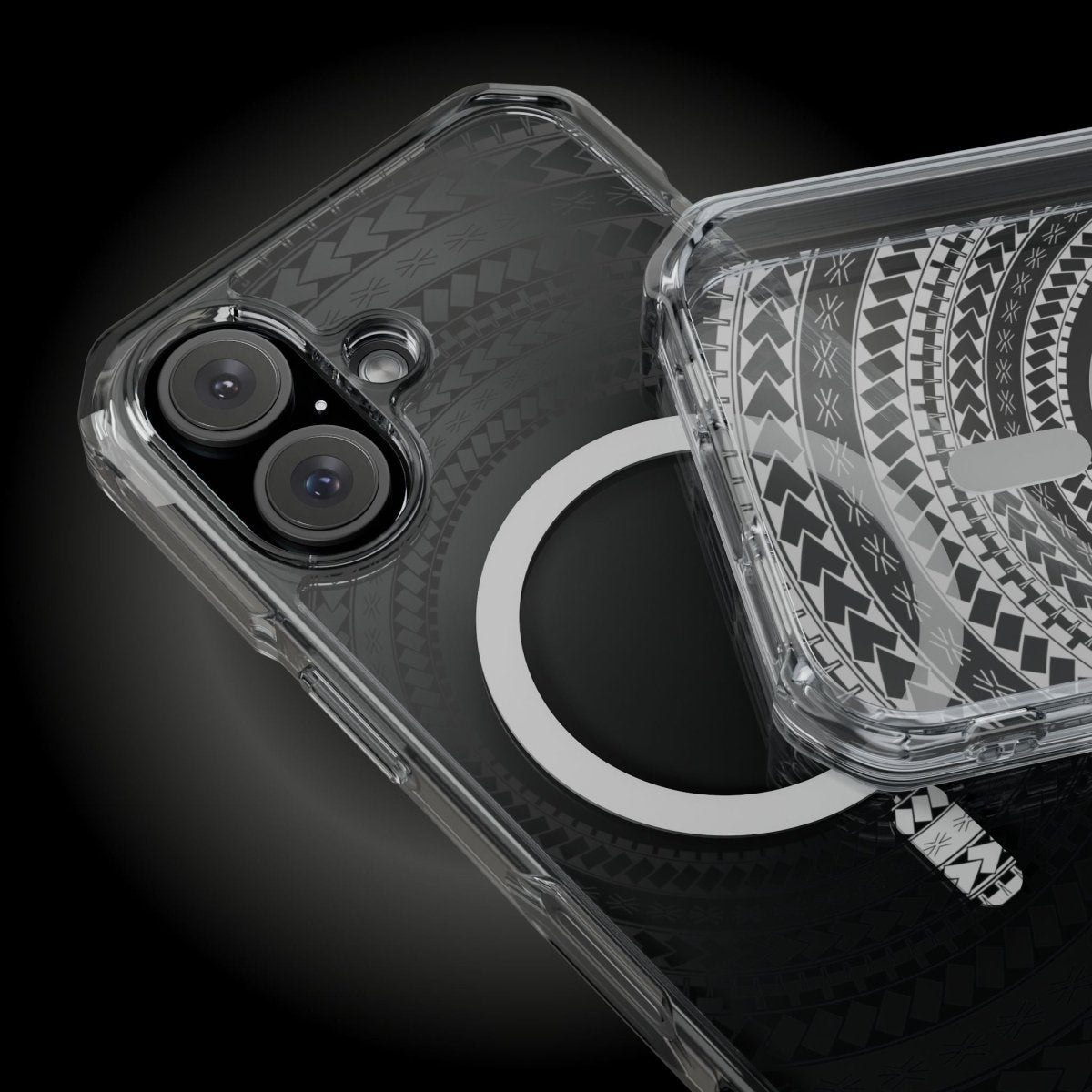 PasifikaOne MagSafe iPhone ClearCase - Samoan Black - AU/NZ/USA - The Koko Samoa
