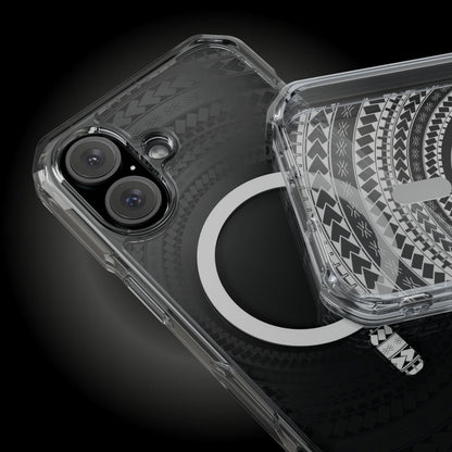 PasifikaOne MagSafe iPhone ClearCase - Samoan Black - AU/NZ/USA - The Koko Samoa