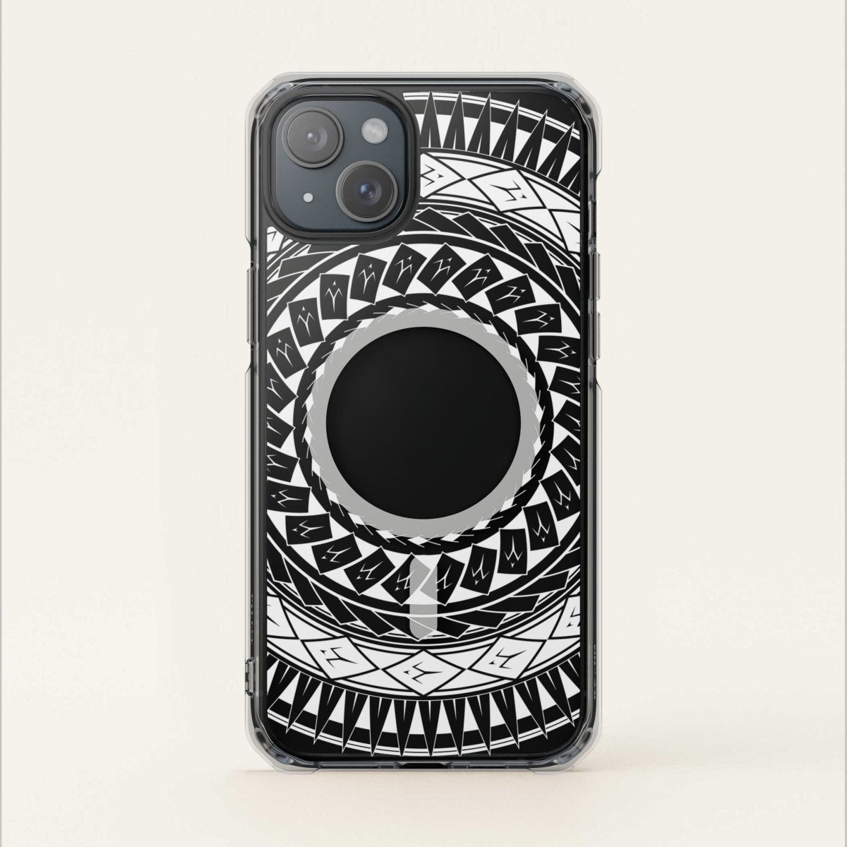 PasifikaOne MagSafe iPhone ClearCase - Samoan Spear - AU/NZ/USA - The Koko Samoa