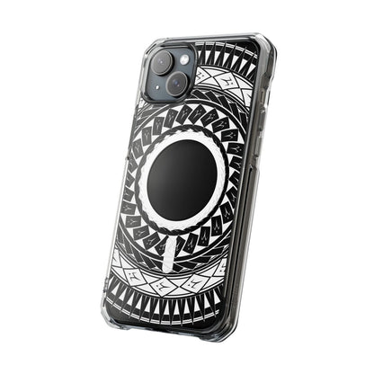 PasifikaOne MagSafe iPhone ClearCase - Samoan Spear - AU/NZ/USA - The Koko Samoa