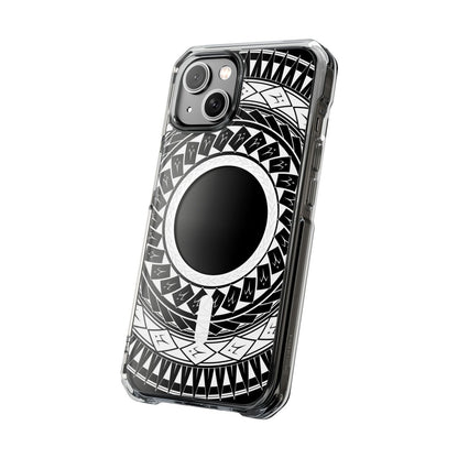 PasifikaOne MagSafe iPhone ClearCase - Samoan Spear - AU/NZ/USA - The Koko Samoa