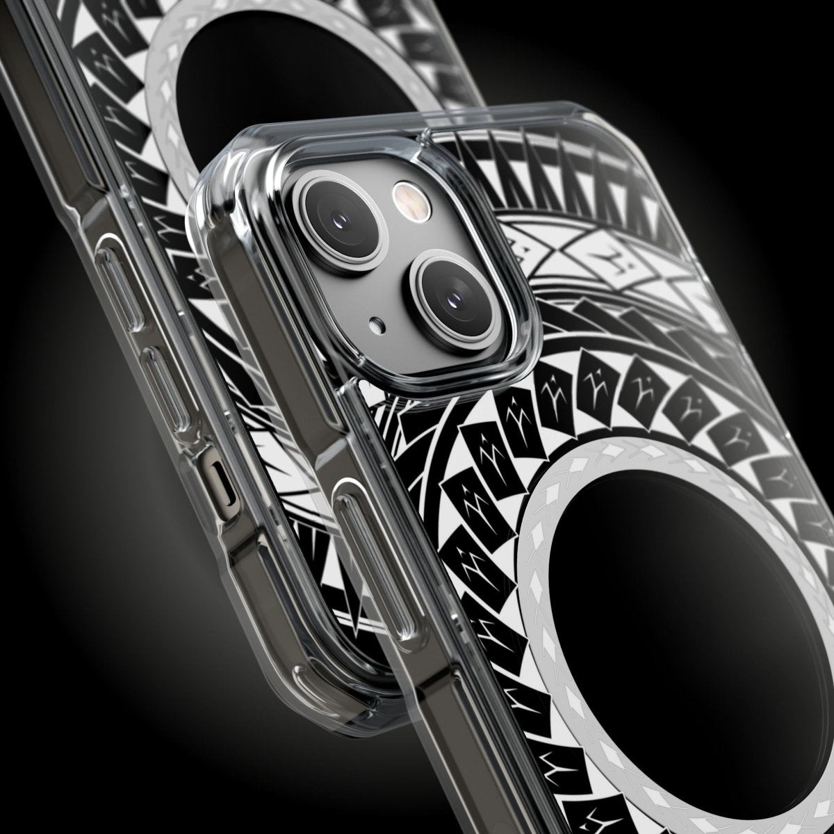 PasifikaOne MagSafe iPhone ClearCase - Samoan Spear - AU/NZ/USA - The Koko Samoa