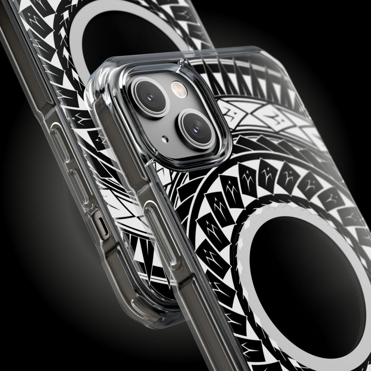 PasifikaOne MagSafe iPhone ClearCase - Samoan Spear - AU/NZ/USA - The Koko Samoa