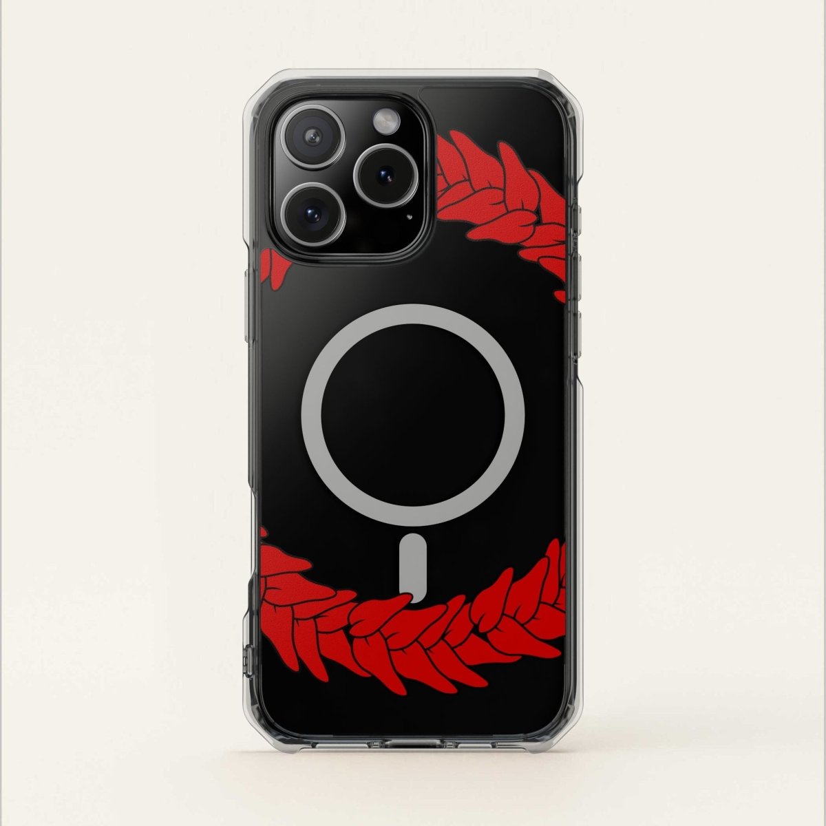 PasifikaOne MagSafe Phone Clear Case - Ula Fala - AU/NZ/USA - The Koko Samoa