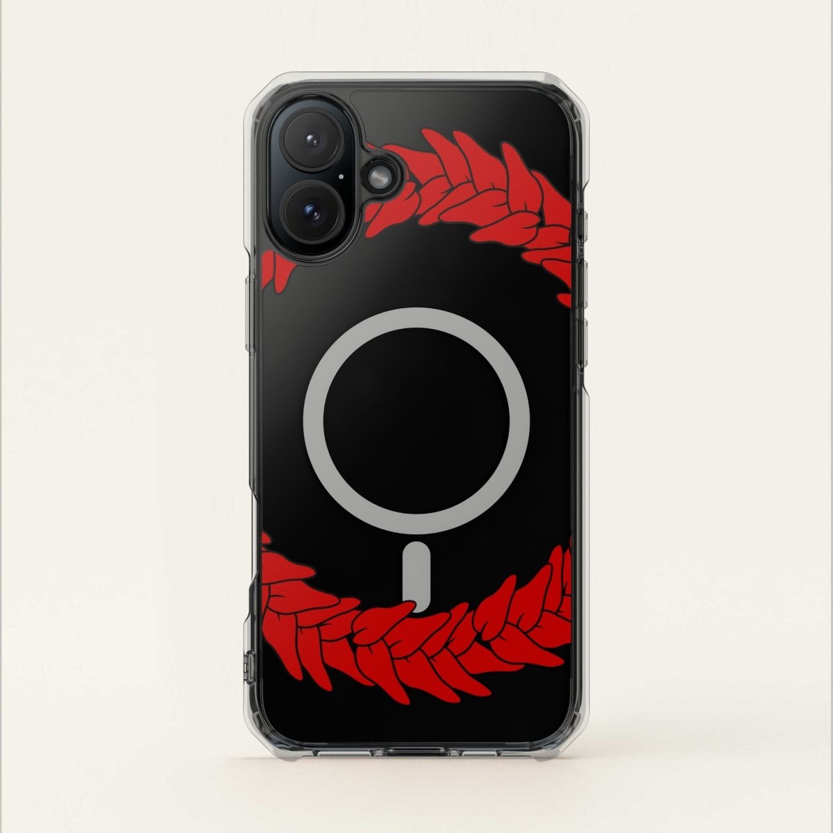 PasifikaOne MagSafe Phone Clear Case - Ula Fala - AU/NZ/USA - The Koko Samoa