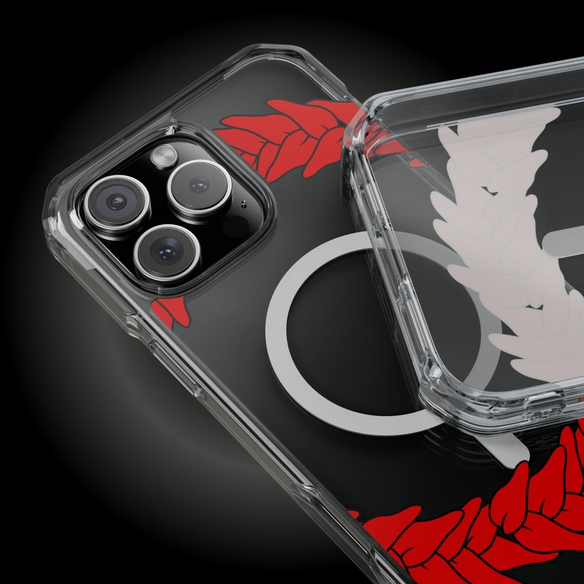 PasifikaOne MagSafe Phone Clear Case - Ula Fala - AU/NZ/USA - The Koko Samoa