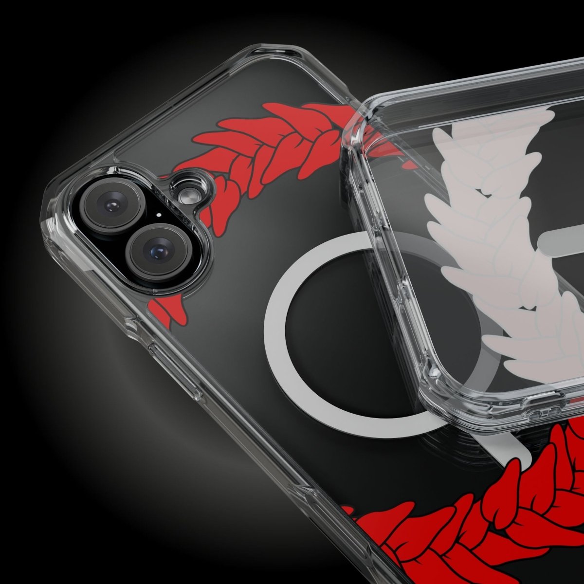 PasifikaOne MagSafe Phone Clear Case - Ula Fala - AU/NZ/USA - The Koko Samoa