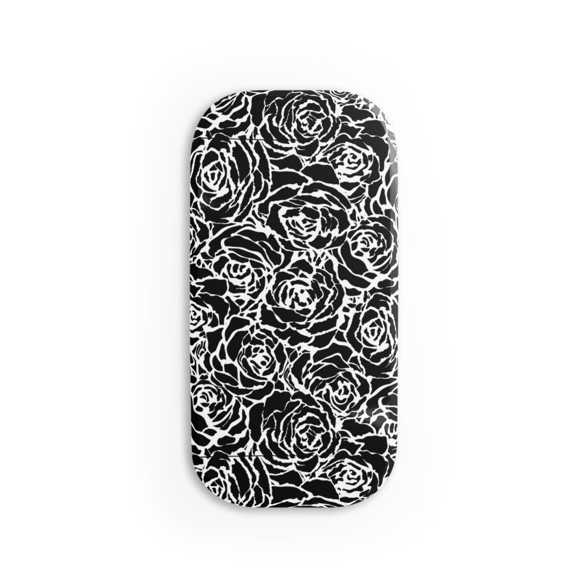 White glossy WOYC Faleasiu phone grip stand for AU/NZ/USA, versatile and secure for smartphones.