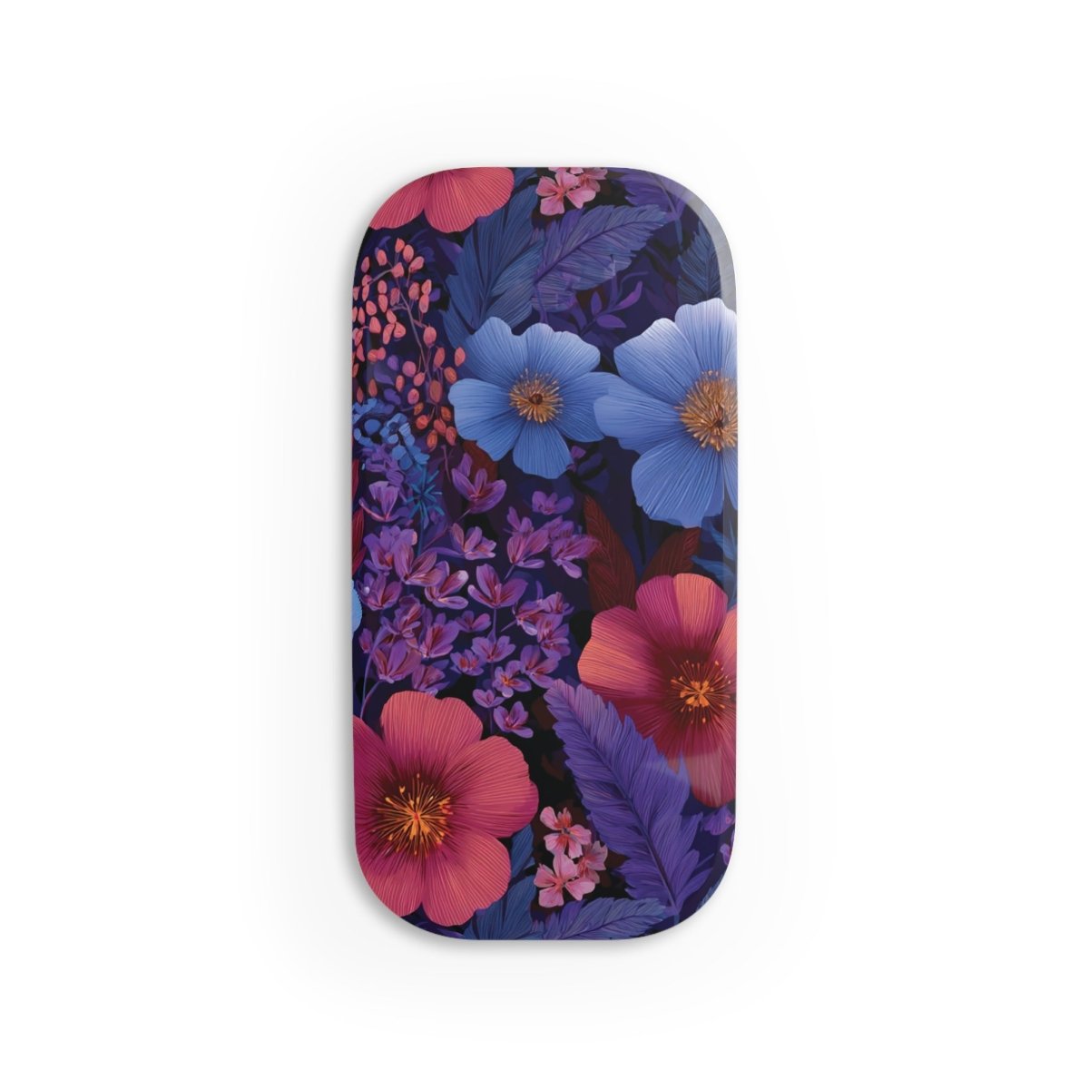 Glossy lavender Tropics phone grip stand by WOYC, designed for easy handling and secure hold on compatible smartphones.