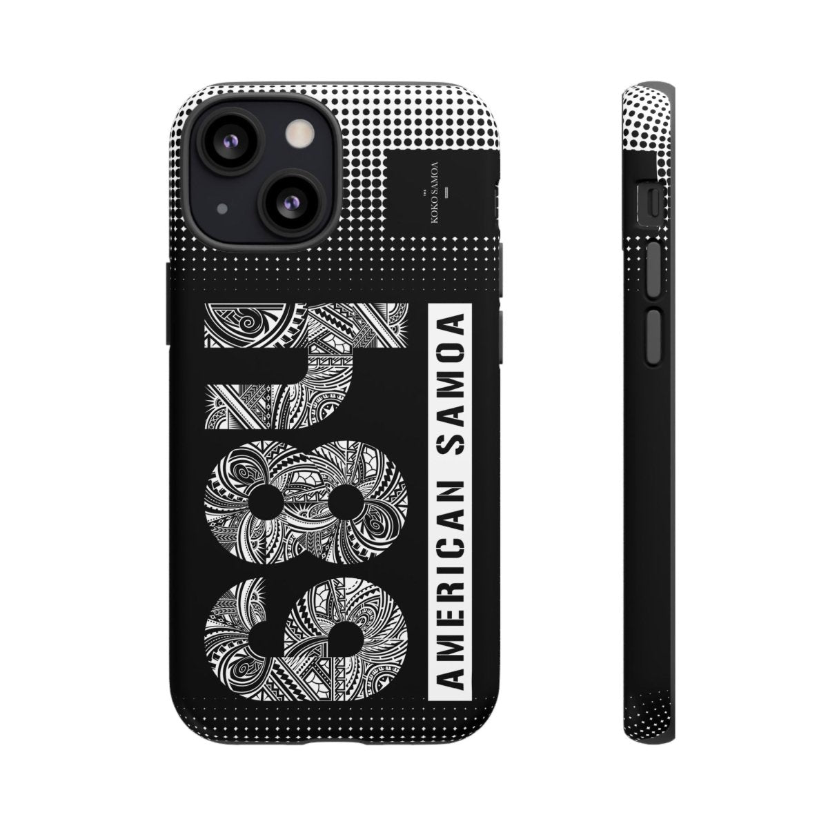 WOYC Tough Phone Case for iPhone 17, glossy protective case in black with rugged design, suitable for AU, NZ, and USA markets.