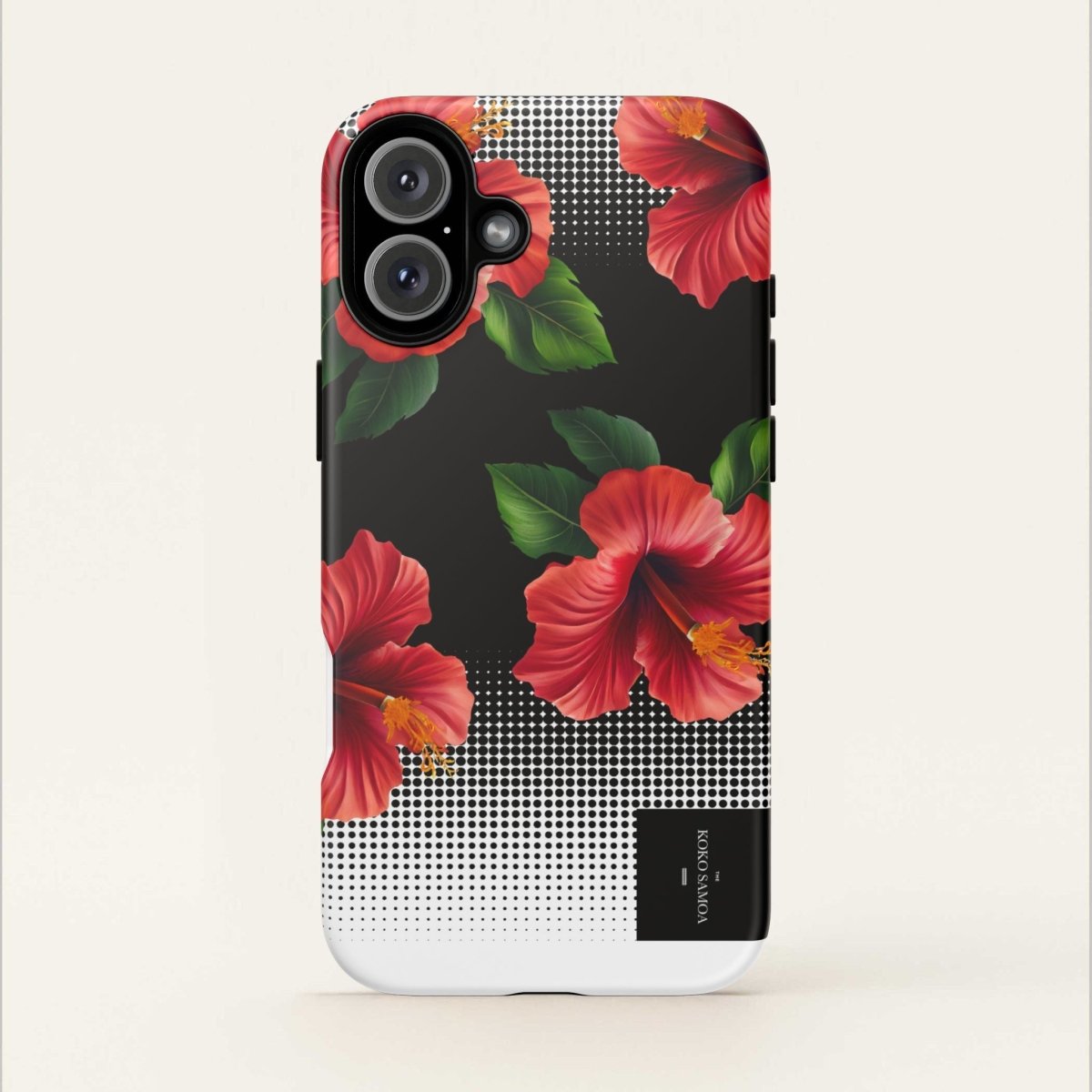 WOYC Tough Phone Case for iPhone 17, glossy finish, durable protective cover designed for AU, NZ, and USA models.