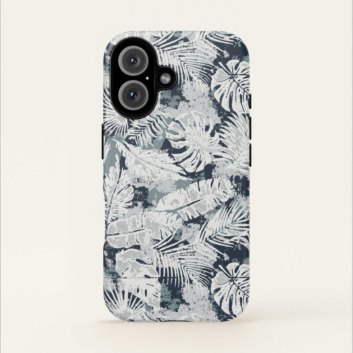 WOYC iPhone Tough Phone Case in Tiavi Mist color for iPhone 17, durable glossy protective cover with rugged design.