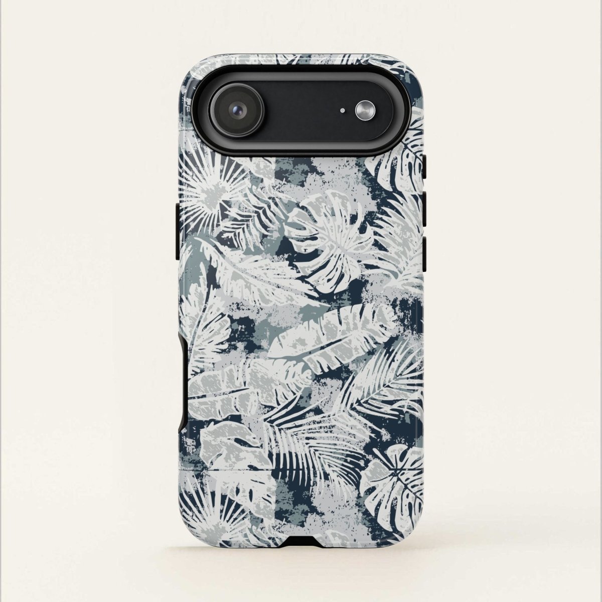 WOYC iPhone Tough Phone Case in Tiavi Mist color for iPhone 17, featuring a glossy, durable design for added protection.