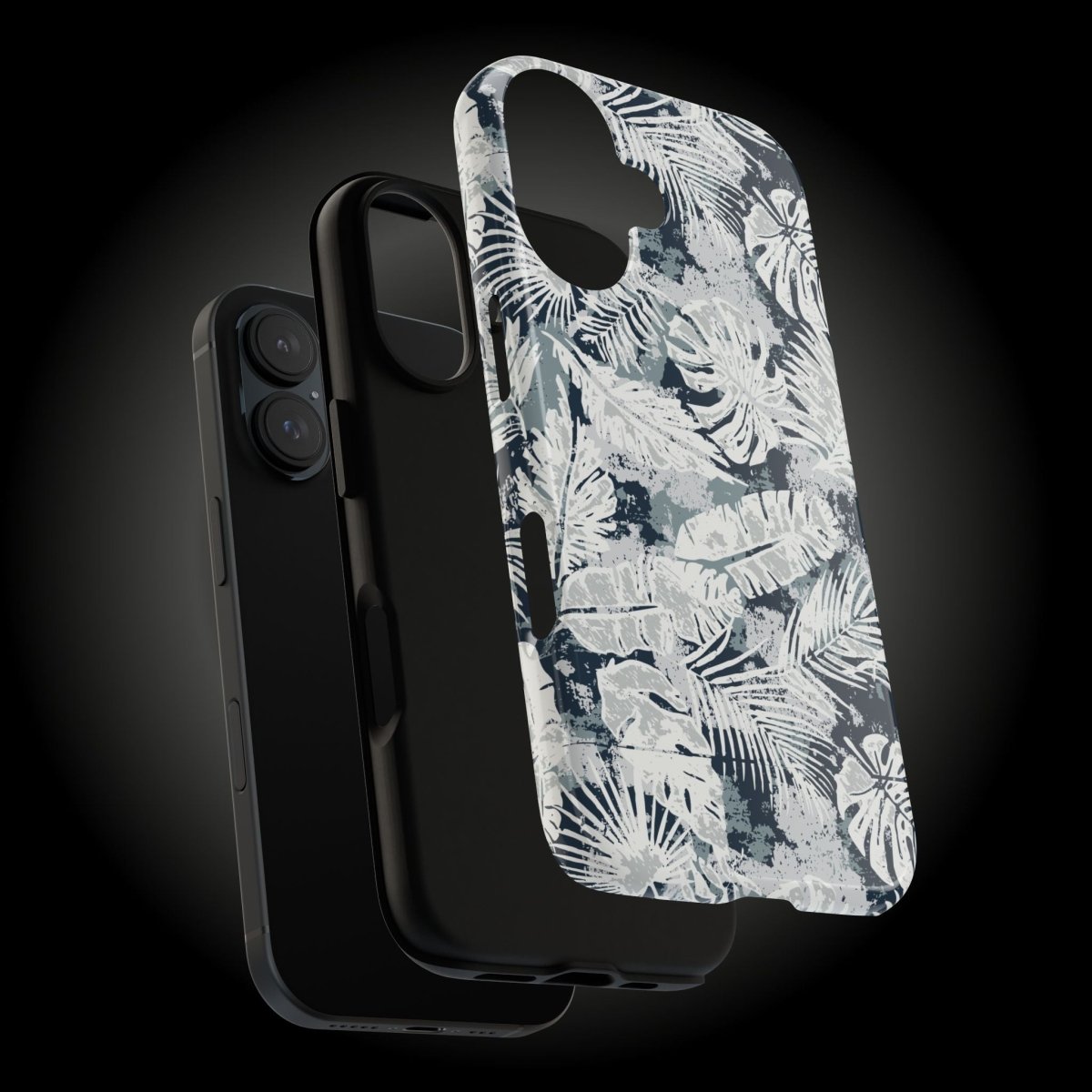 WOYC iPhone Tough Phone Case in Tiavi Mist color, glossy finish, designed for iPhone 17, durable protective case for AU/NZ/USA.