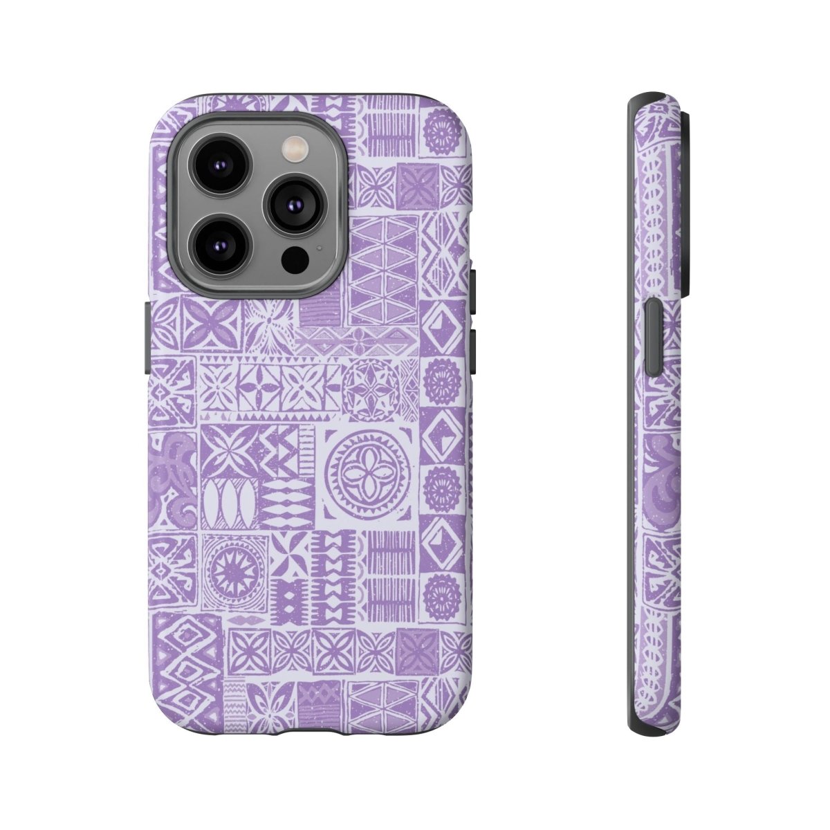 Lavender Elei tough phone case for iPhone 17, glossy and durable, designed for AU, NZ, and US markets.
