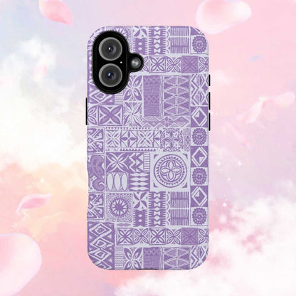 Tough Phone Case - Lavender Elei - AU/NZ/USA - The Koko Samoa