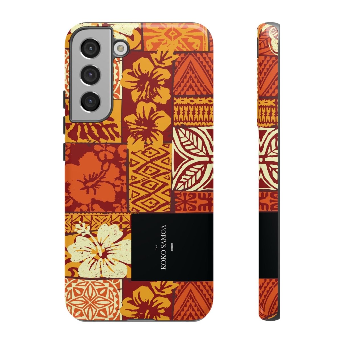 Glossy tough phone case for iPhone 17 with Sataoa Sunrise design by Printify, suitable for AU, NZ, and US markets.