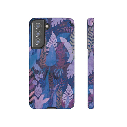 Samsung Tough Phone Case - Lavender Palms - AU/NZ/USA - The Koko Samoa