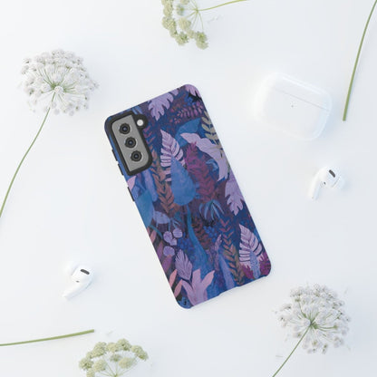 Samsung Tough Phone Case - Lavender Palms - AU/NZ/USA - The Koko Samoa