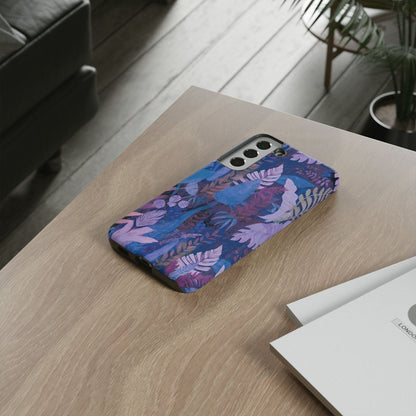 Samsung Tough Phone Case - Lavender Palms - AU/NZ/USA - The Koko Samoa