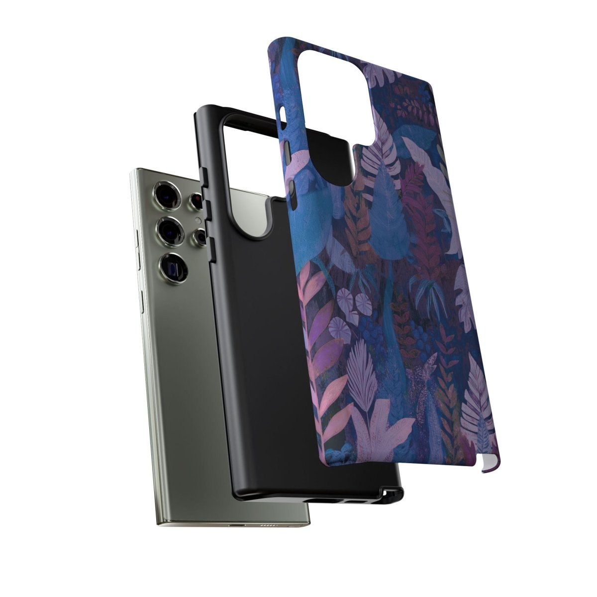Samsung Tough Phone Case - Lavender Palms - AU/NZ/USA - The Koko Samoa
