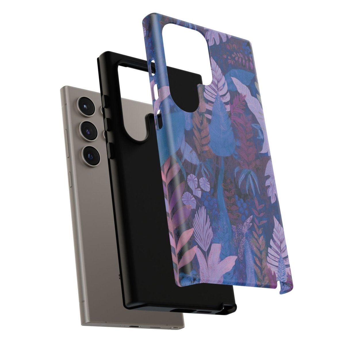 Samsung Tough Phone Case - Lavender Palms - AU/NZ/USA - The Koko Samoa
