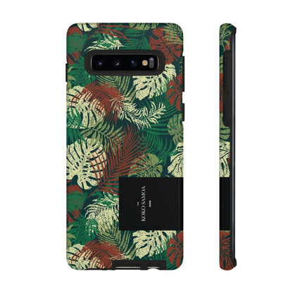 Samsung Tough Phone Case - Tafatafa Greens - AU/NZ/USA - The Koko Samoa