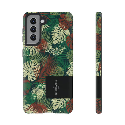 Samsung Tough Phone Case - Tafatafa Greens - AU/NZ/USA - The Koko Samoa