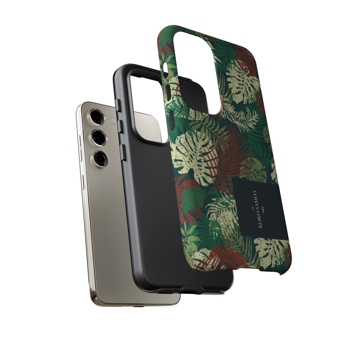 Samsung Tough Phone Case - Tafatafa Greens - AU/NZ/USA - The Koko Samoa