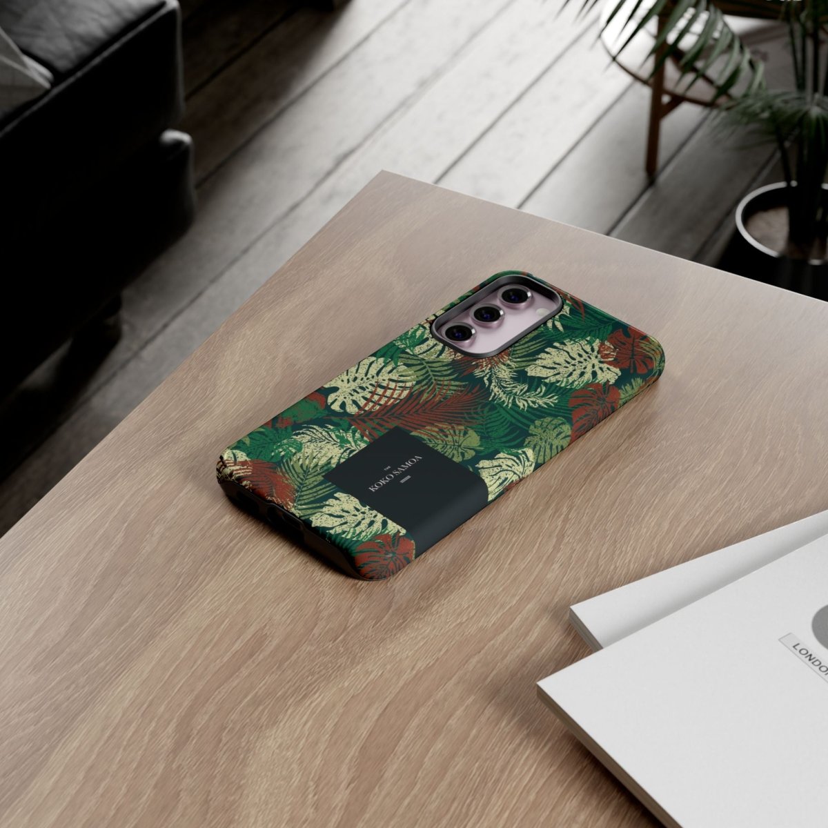 Samsung Tough Phone Case - Tafatafa Greens - AU/NZ/USA - The Koko Samoa