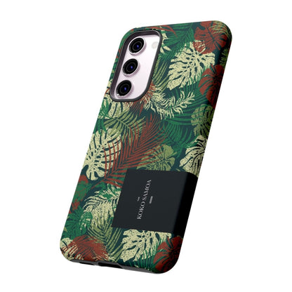 Samsung Tough Phone Case - Tafatafa Greens - AU/NZ/USA - The Koko Samoa