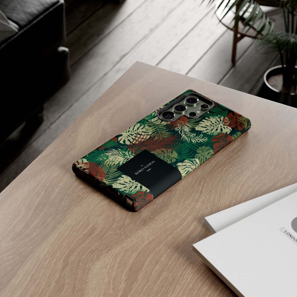 Samsung Tough Phone Case - Tafatafa Greens - AU/NZ/USA - The Koko Samoa