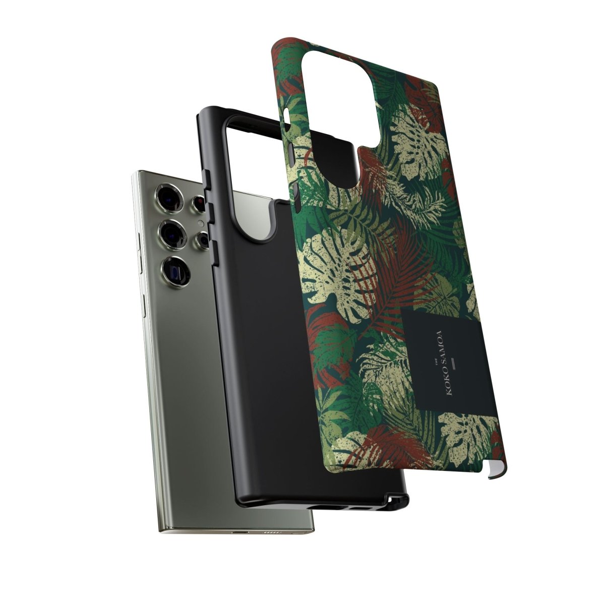 Samsung Tough Phone Case - Tafatafa Greens - AU/NZ/USA - The Koko Samoa