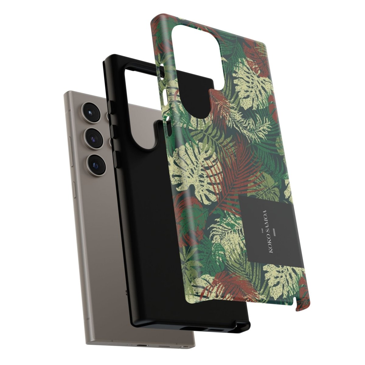 Samsung Tough Phone Case - Tafatafa Greens - AU/NZ/USA - The Koko Samoa