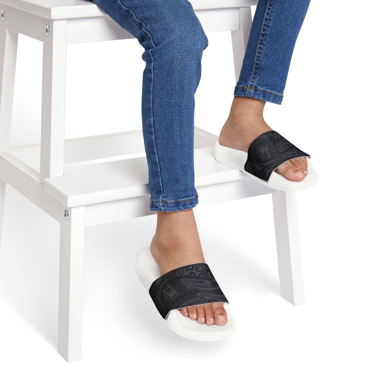 Youth Slide Sandals - Warrior - The Koko Samoa